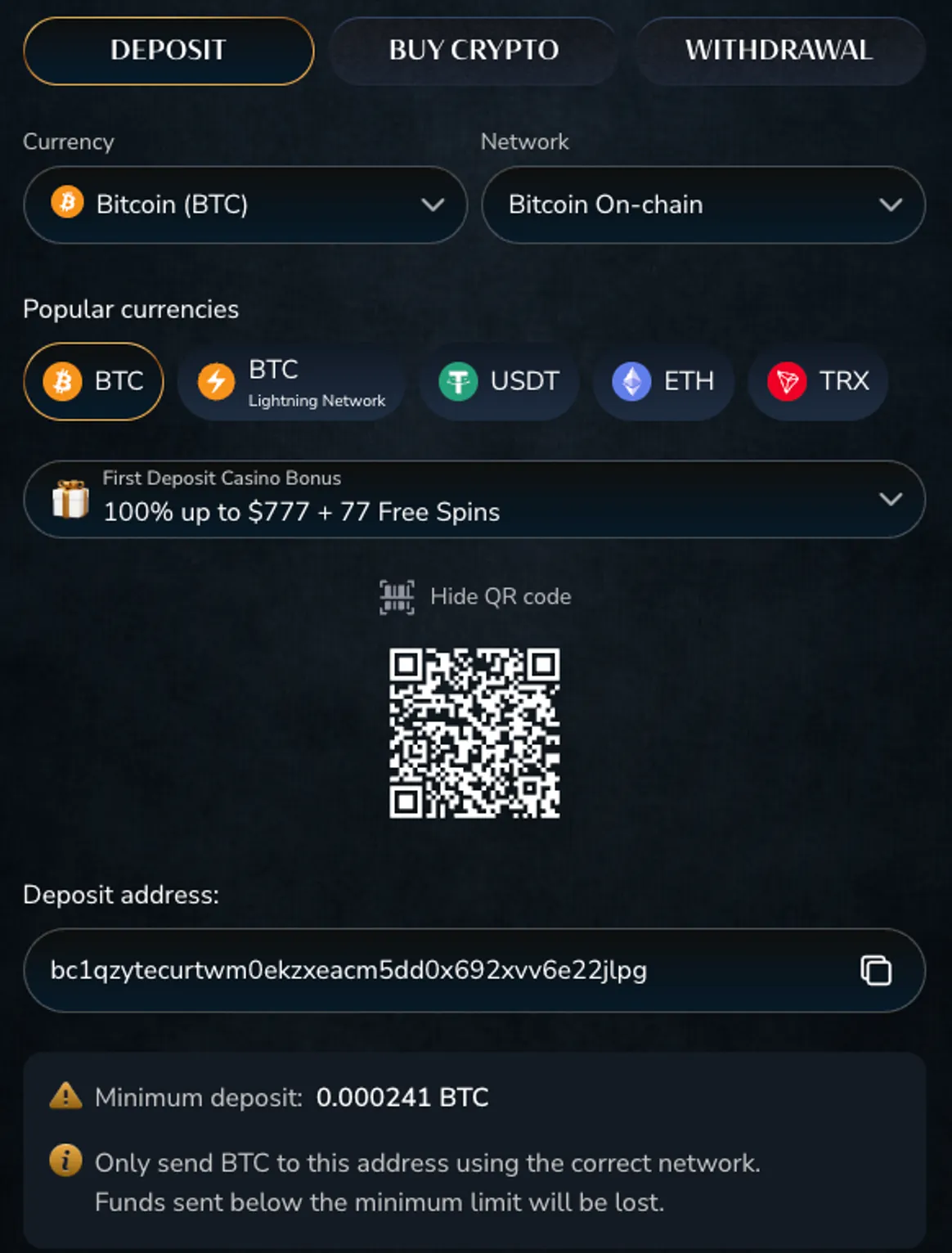 jvspin login